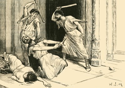 提比略·格拉丘斯之死，1890年。 作者 不明