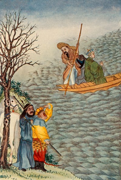 黑水河的恶魔们带走了主人》，1922年。 作者 不明