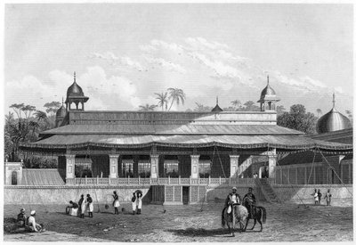 德瓦斯汗（Dewas Khan），观众席，德里，约1860年 作者 不明