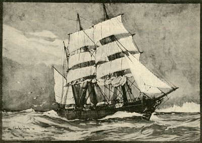 1901年，《全速航行下的发现》。 作者 不明