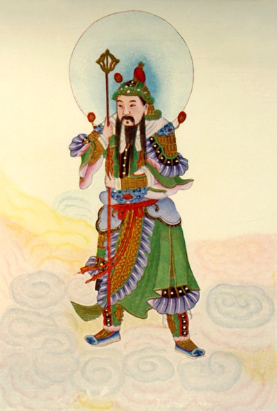 门神--民间》，1922年。 作者 不明
