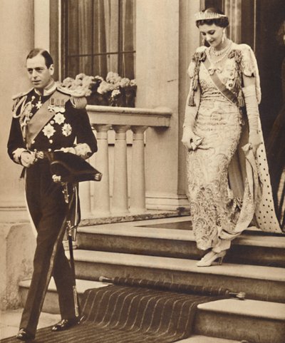 肯特公爵和公爵夫人，1937年5月12日。 作者 不明