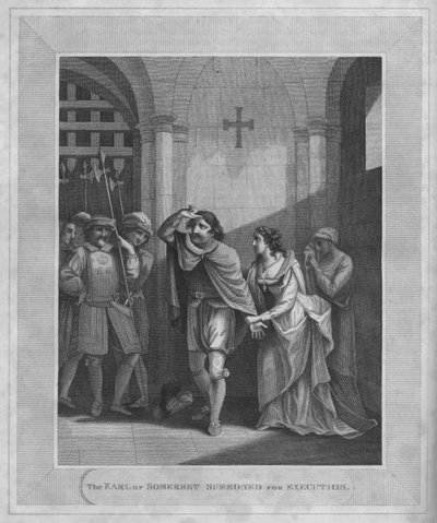 萨默塞特伯爵被召执行死，1838年 作者 不明
