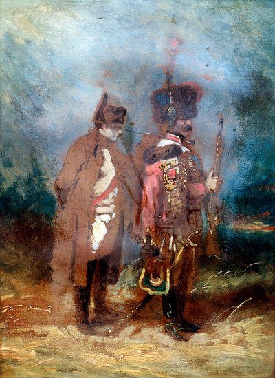 1814年法国战役期间的拿破仑一世皇帝 作者 不明