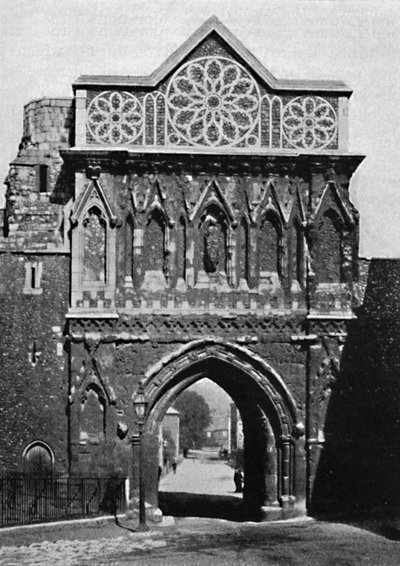 埃里伯特门（Ethelbert Gate），诺里奇，1892年，1903年 作者 不明
