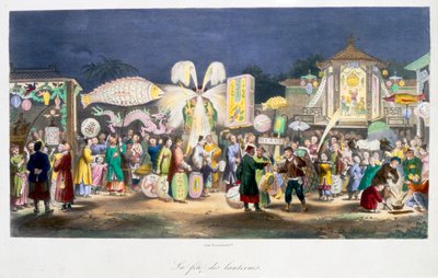 灯节，中国，1824-1827年 作者 不明