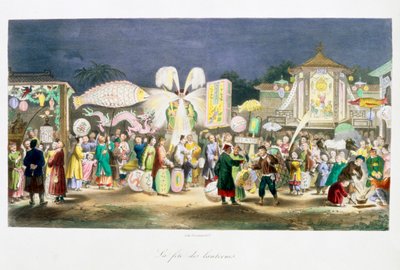 灯节，中国，1824-1827年 作者 不明