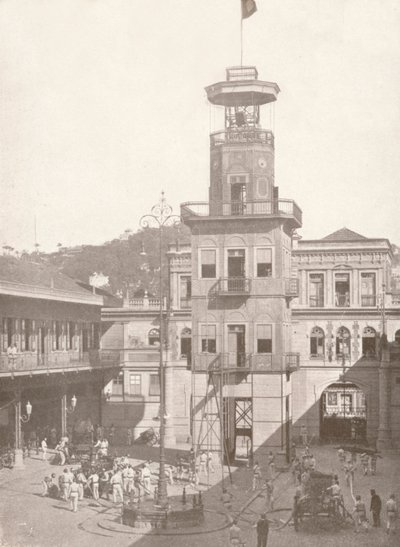 消防队总部，1914年 作者 不明