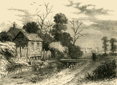 弗利特河（Fleet River），位于圣潘克拉斯附近，1825年，建于1876年。 作者 不明