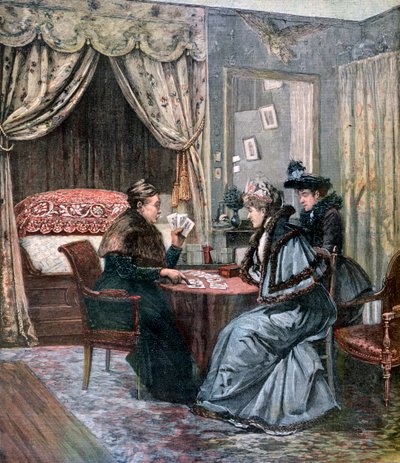 算命先生，1892年 作者 不明