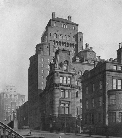 1924年，纽约市麦迪逊大道的博爱俱乐部大厦 作者 不明