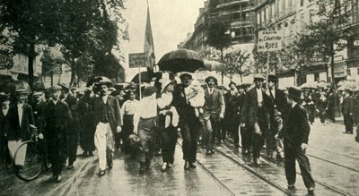 法国的武装呼吁：1920年在巴黎参加“色彩”的后备军。 作者 不明