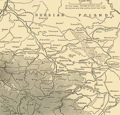 加利西亚战役，第一次世界大战，c1915，c1920。 作者 不明
