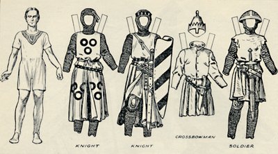 英国服装画廊：约翰王时代的英国人如何穿着，c1934 作者 不明