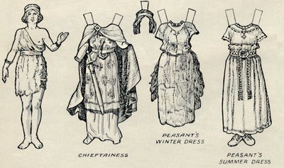 画廊历史服装：英国人和罗马人过去穿的衣服，c1934年 作者 不明