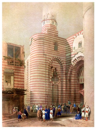 El Metwalli之门，埃及开罗，c1829 1956年 作者 不明