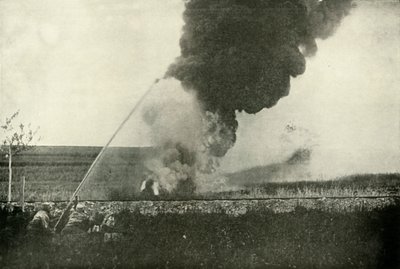 德国Flammenwerfer。，1919年。 作者 不明