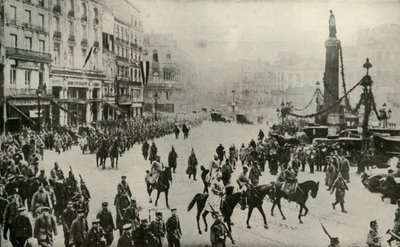 1914年，1919年，德国对里尔的占领。 作者 Unbekannt