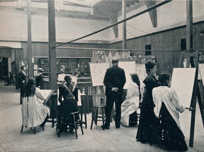 格拉斯哥艺术学院，博物馆，约c1900年 作者 不明