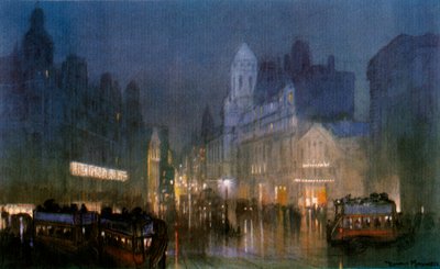 托特纳姆法院路大运河。 c1900-1940 作者 不明