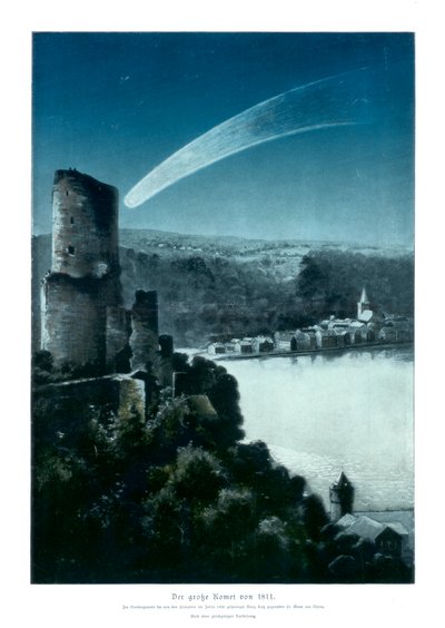 1900年的1811年大彗星 作者 不明