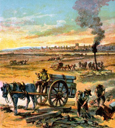 1665年的大瘟疫，c1850 作者 不明