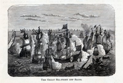 1882年，伟大的海战Sluys 作者 不明