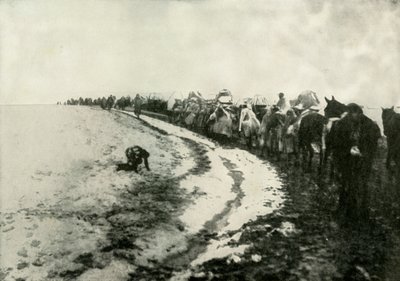 塞尔维亚大撤退，1919年。 作者 不明