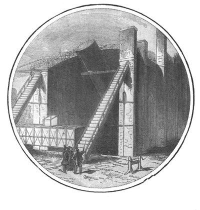由罗斯勋爵（Lord Rosse）建造的大望远镜，1828年至1845年，1901年。 作者 不明
