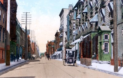 哈利法克斯和皇后酒店，加拿大新斯科舍省哈利法克斯市霍利斯街，1911年 作者 不明