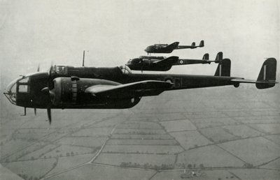 汉德利·佩奇·汉普登（Handley Page Hampden），1941年。 作者 不明