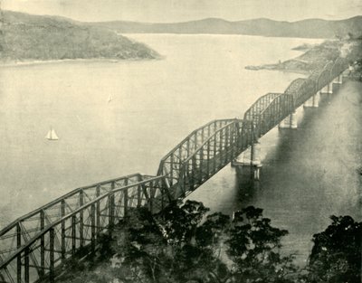 1901年，新南威尔士州的霍克斯伯里大桥。 作者 不明
