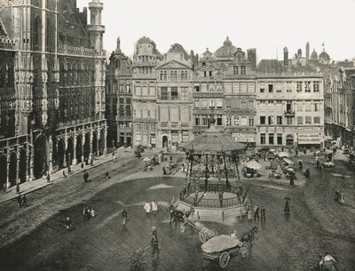 比利时布鲁塞尔的维尔酒店（Hotel de Ville），1895年。 作者 不明