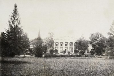 Levashovs Estate Osinovaya Roshcha的房屋，1885年 作者 不明