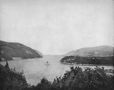 西点的哈德逊河（Hudson River），建于1897年。 作者 不明