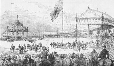 1877年1月1日，印度德里的帝国杜巴（Imperial Durbar）。 作者 不明