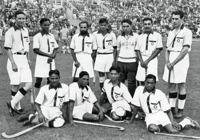 印度冰球队，1936年柏林奥运会金牌得主 作者 不明