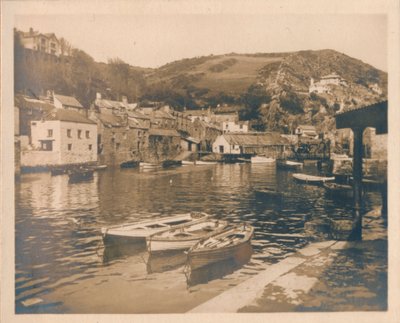 内港-Polperro，1927年 作者 不明