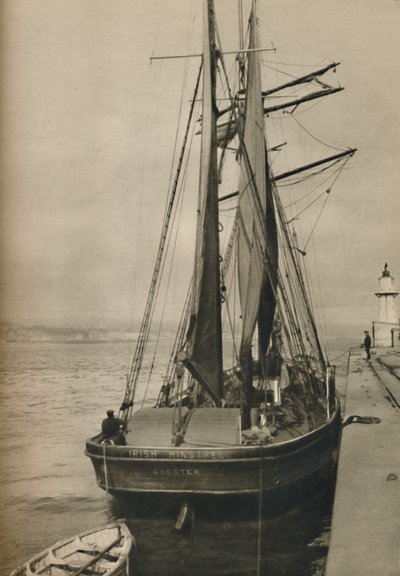 爱尔兰Minstrel，木制三桅纵帆船，1937年 作者 不明