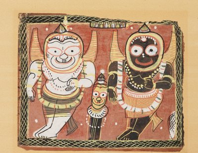 Jagannatha三重奏》，19世纪 作者 不明