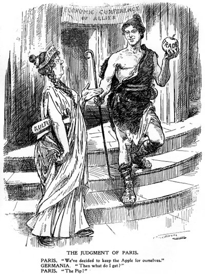 巴黎的审判，巴黎会议，第一次世界大战，1916年3月至6月，c1920 作者 不明