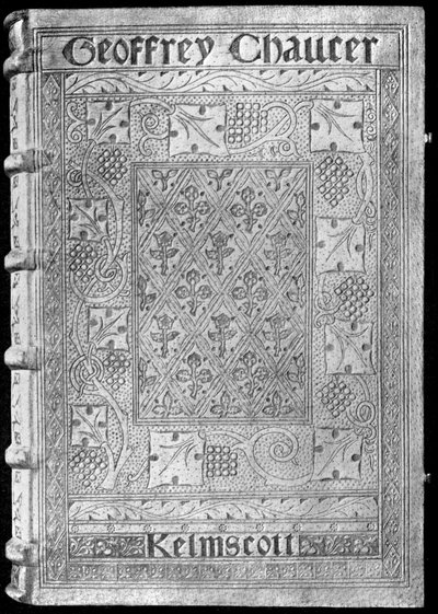 凯姆斯科特·乔uc（Kelmscott Chaucer），威廉·莫里斯（William Morris）的特别装订，1896-1901年 作者 不明