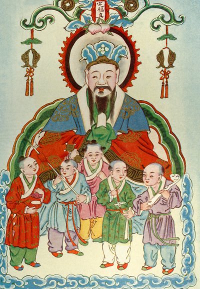 厨神》，1922年。 作者 不明