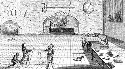 变身的厨房，1762年 作者 不明