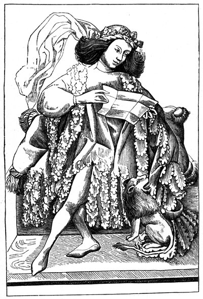 骑士，1466年，1870年 作者 不明