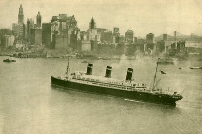 1930年，纽约的利维坦（Leviathan）。 作者 不明