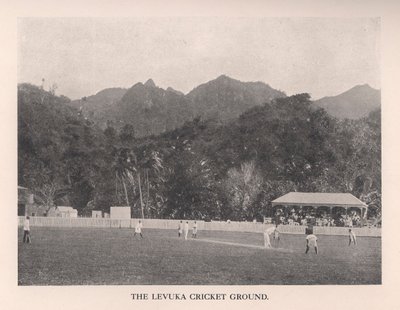 斐济Levuka板球场，1912年 作者 不明