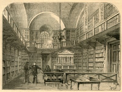 1897年，圣保罗图书馆。 作者 不明