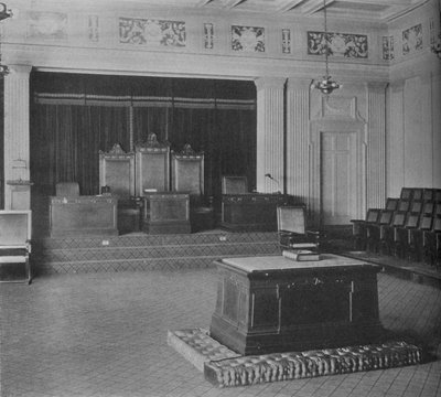 1924年，阿拉巴马州伯明翰的共济会神庙，装饰有fr饰的小屋房间 作者 不明