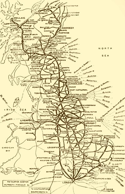伦敦和东北铁路，1930年。 作者 不明